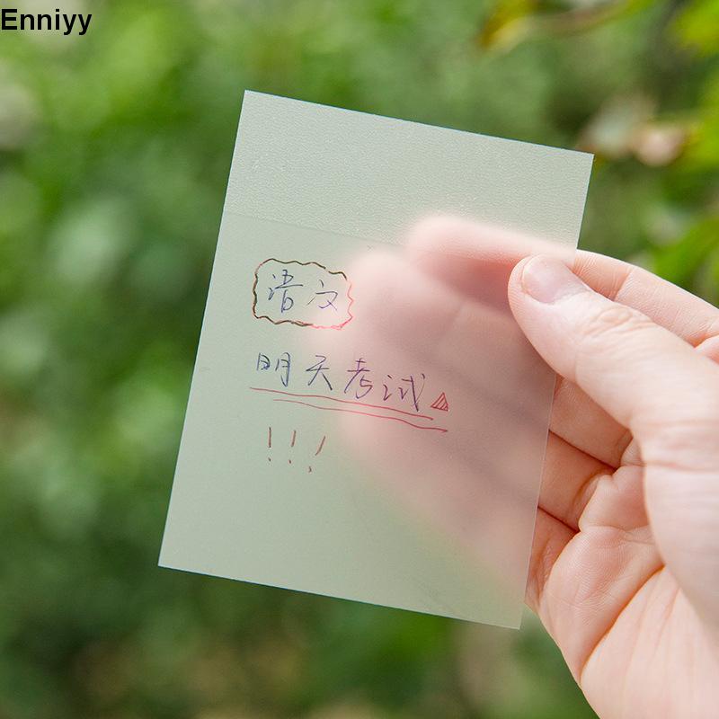 ✨✨Sét 50 Tờ Giấy Note, Giấy Ghi Chú Trong Suốt