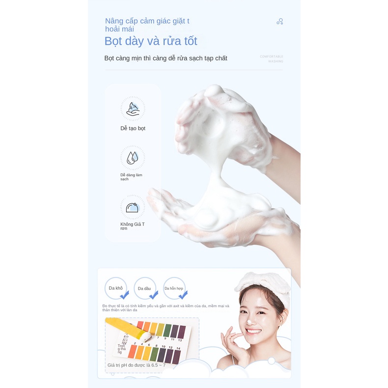 Sữa Rửa Mặt Tạo Bọt Amino Acid Fenyi 120ml