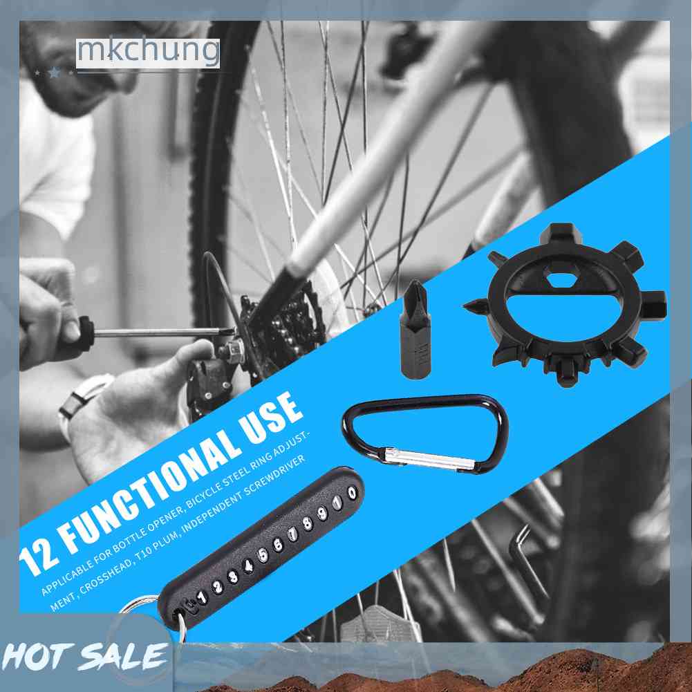 Bộ Tua Vít 12 Trong 1 Sửa Xe Đạp