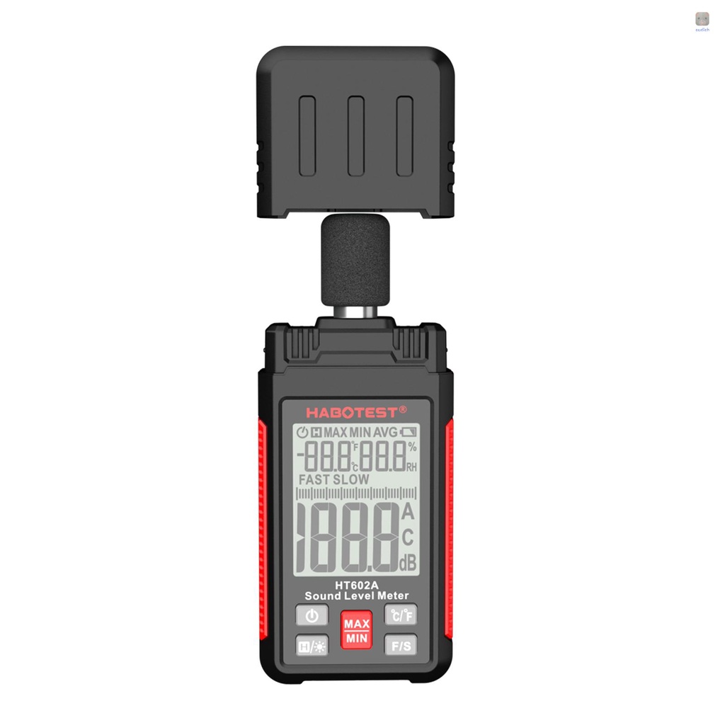 Máy Đo Độ Ồn HABOTEST HT602 2.2-inch LCD 30-130dB