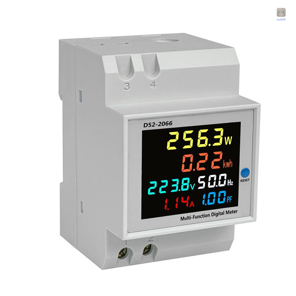 Thiết Bị Đo Điện Áp Đa Năng D52-2066 Màn Hình LCD