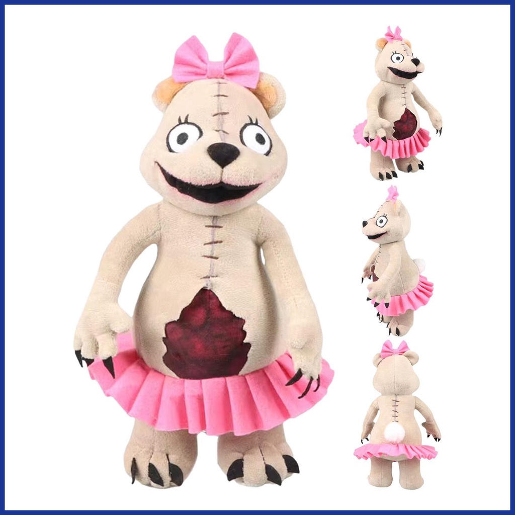 Thú Nhồi Bông Hình Gấu Teddy Màu Hồng Dễ Thương 11.81 Inch