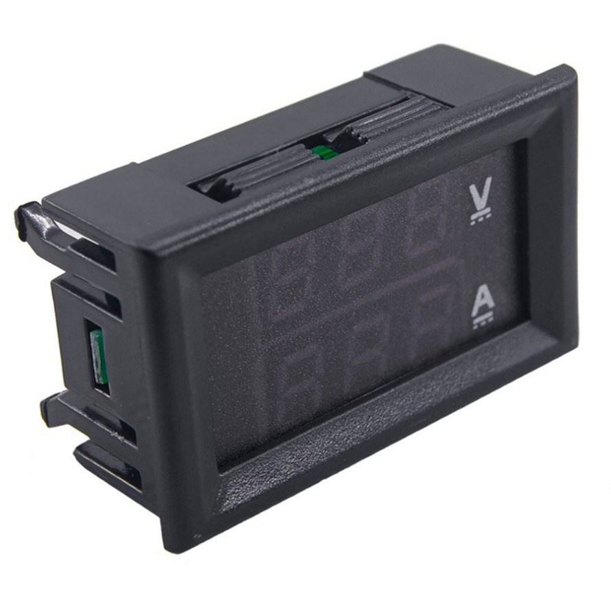 Led Digital Voltmeter Ammeter Us Dc 100V 10/50 / 100A Voltmeter Ammeter