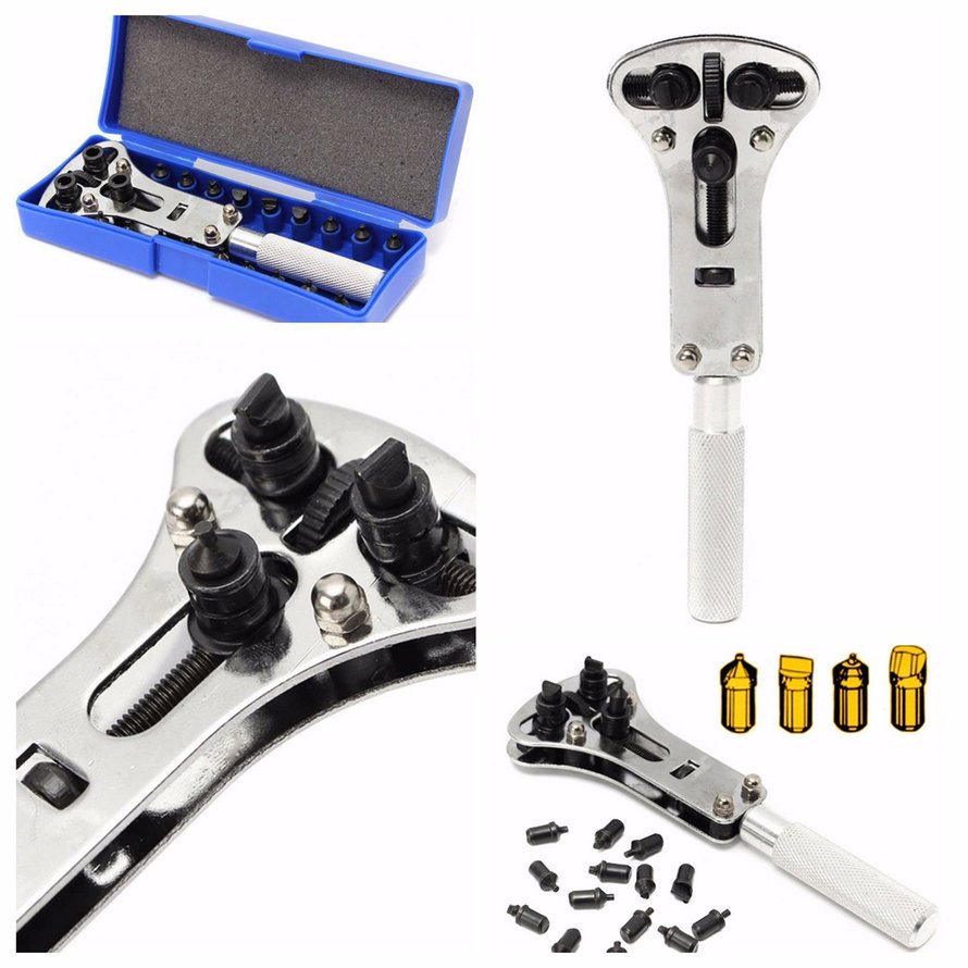 Watch Repair Tool Universal Opener Three-jaw Open Watch Cover Repair Tool