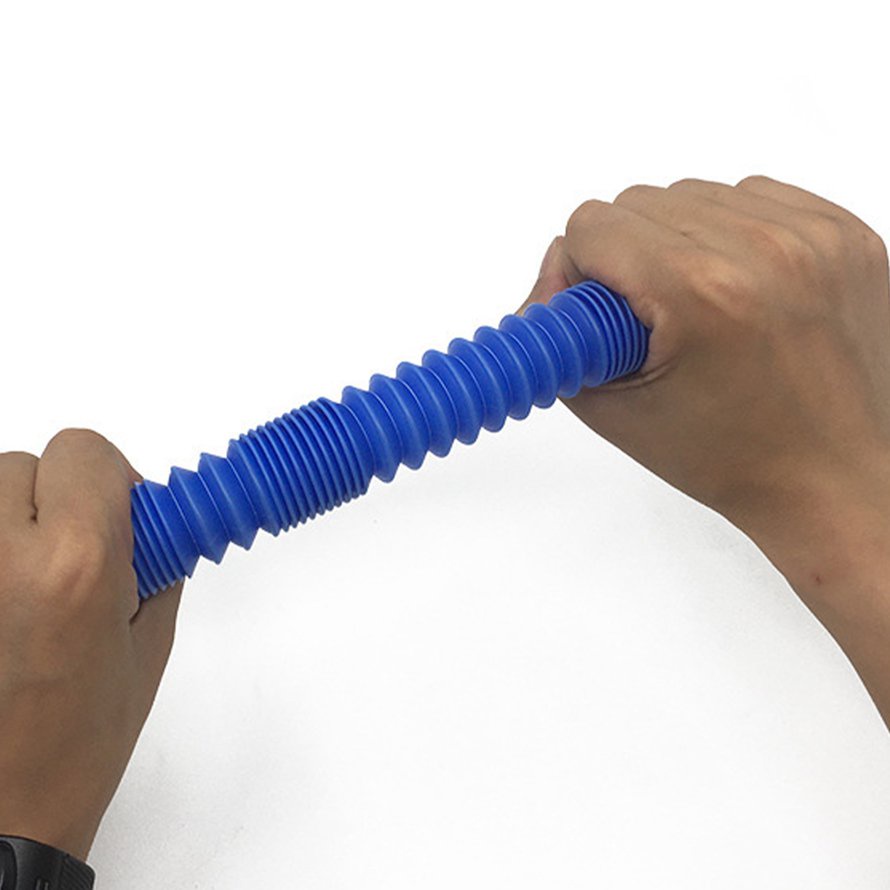 1pc Colorful Fidget Tube Toys For Children Sensory Stress Relief Toys