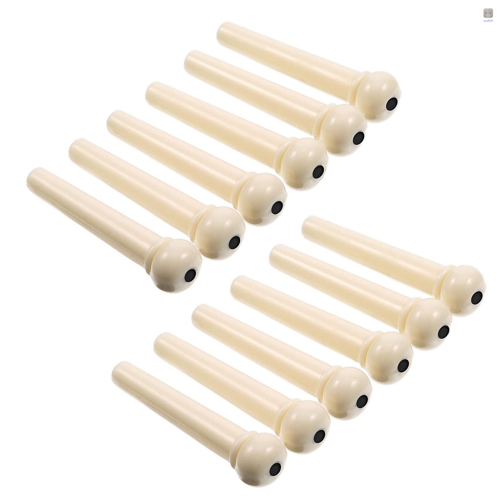 Bộ Phụ Kiện Đàn Guitar Dân Gian Bao Gồm 24 Chốt Ngựa + 3 Miếng Gảy Đàn Celluloid (Giao Hàng Ngẫu Nhiên) + 1 Dụng Cụ Kéo + 1 Hộp Đựng