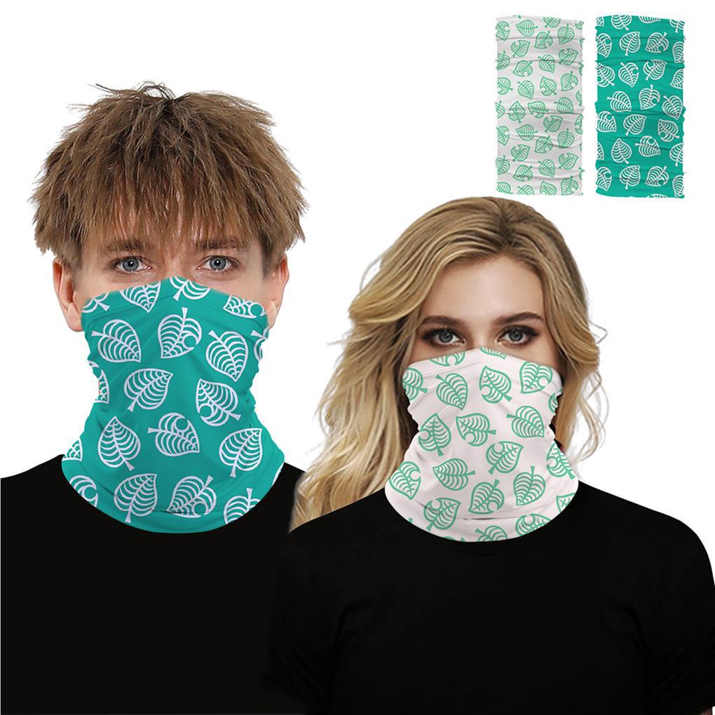 Khăn Choàng Cổ Thể Thao Unisex Mau Khô In Họa Tiết Lá