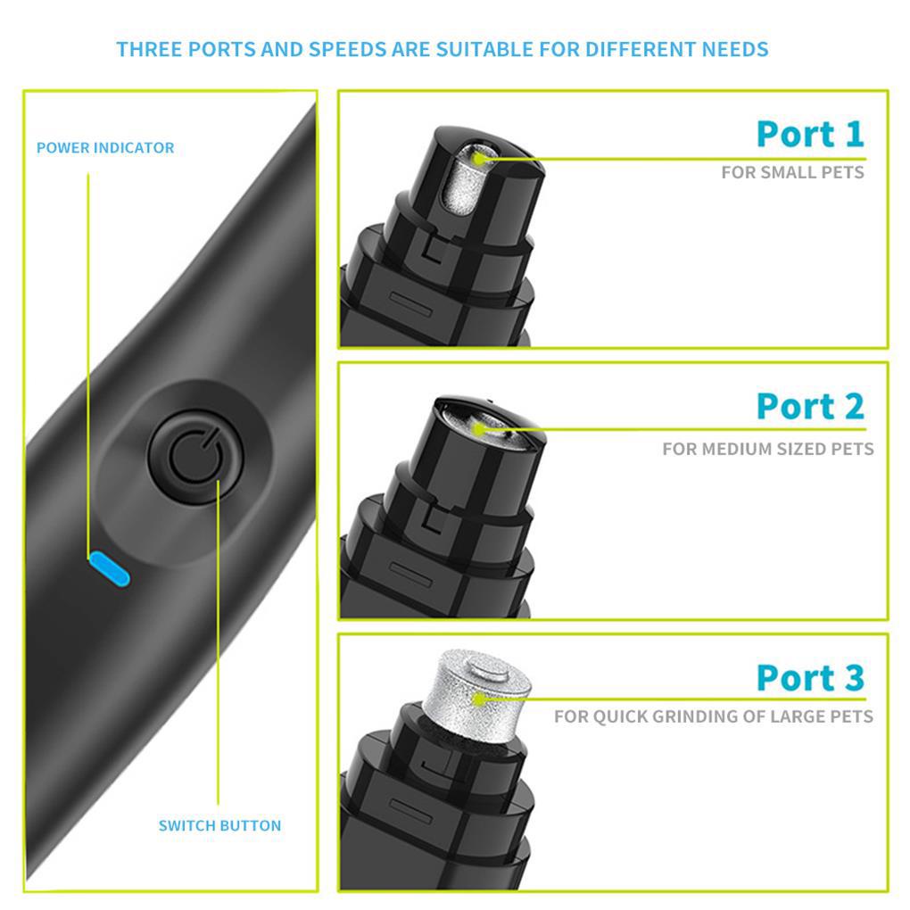 Dụng Cụ Cắt Móng Điện Tử Cho Thú Cưng