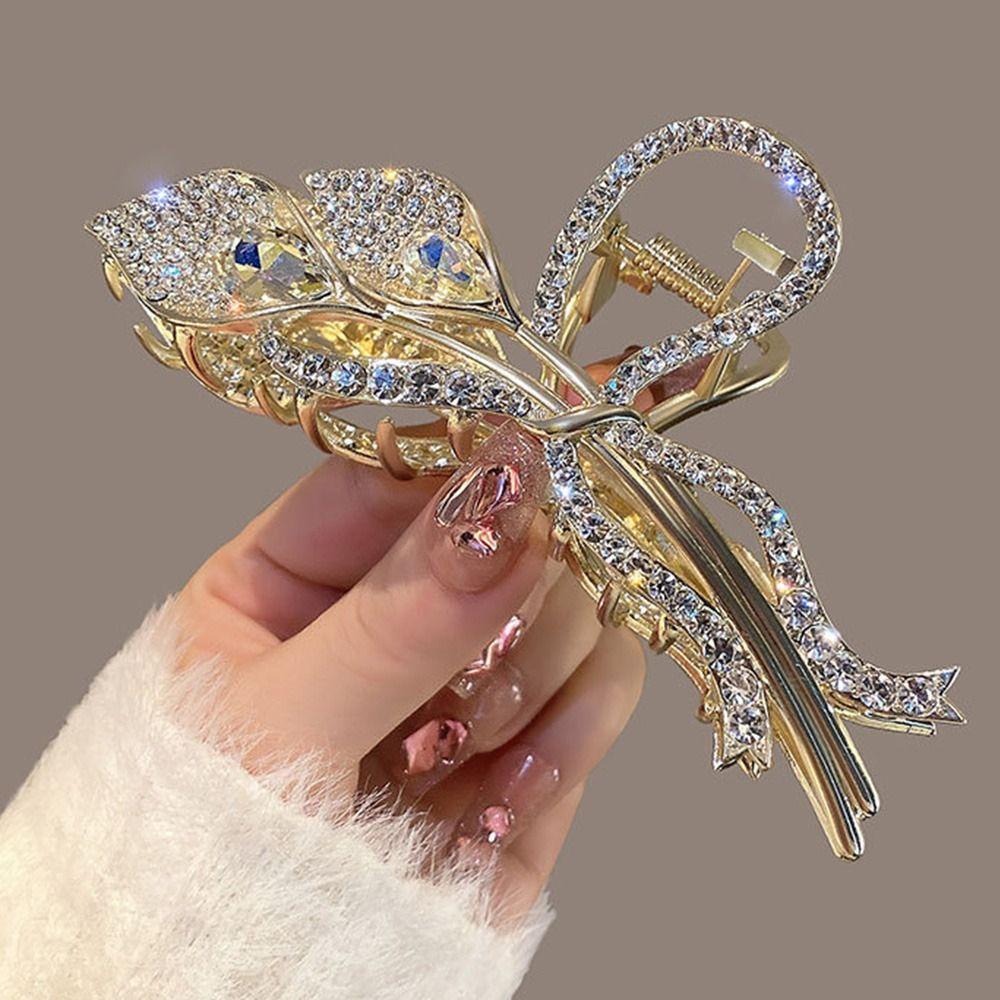 Kẹp Tóc Kim Loại Hình Cây Hoa Thời Trang