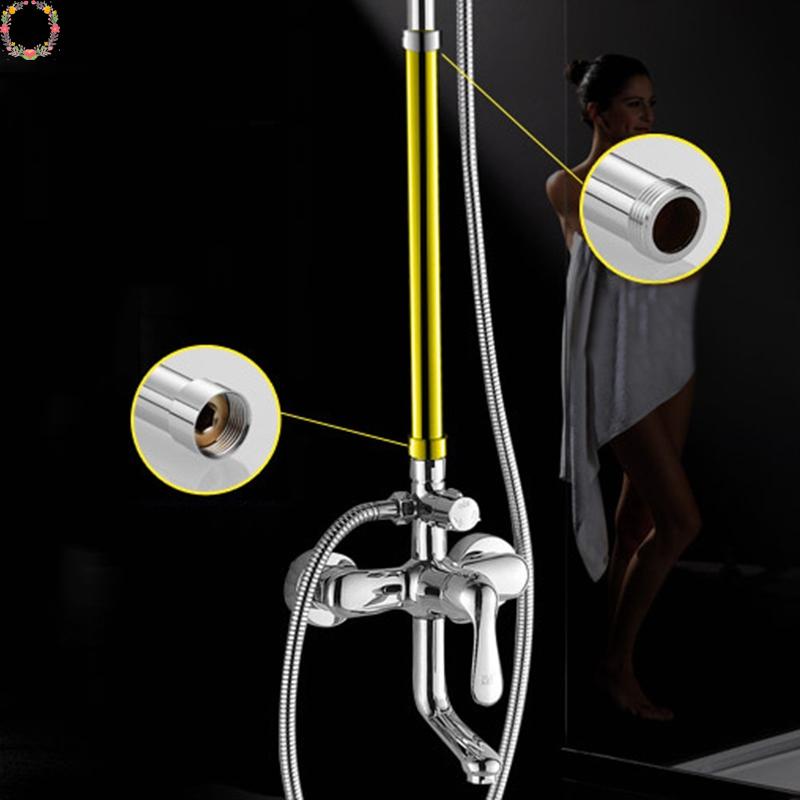 Ống Nối Dài Vòi Hoa Sen 30cm 6 Điểm Bằng Đồng Thau Cứng