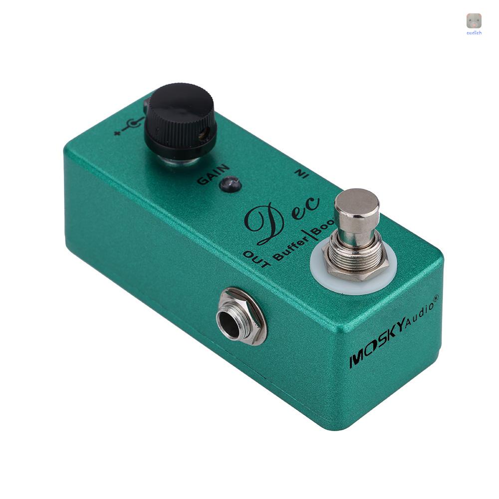 Phơ Đàn Guitar Điện Hiệu Ứng Đơn Mini Làm Sạch Hiệu Ứng MOSKYAudio Dec