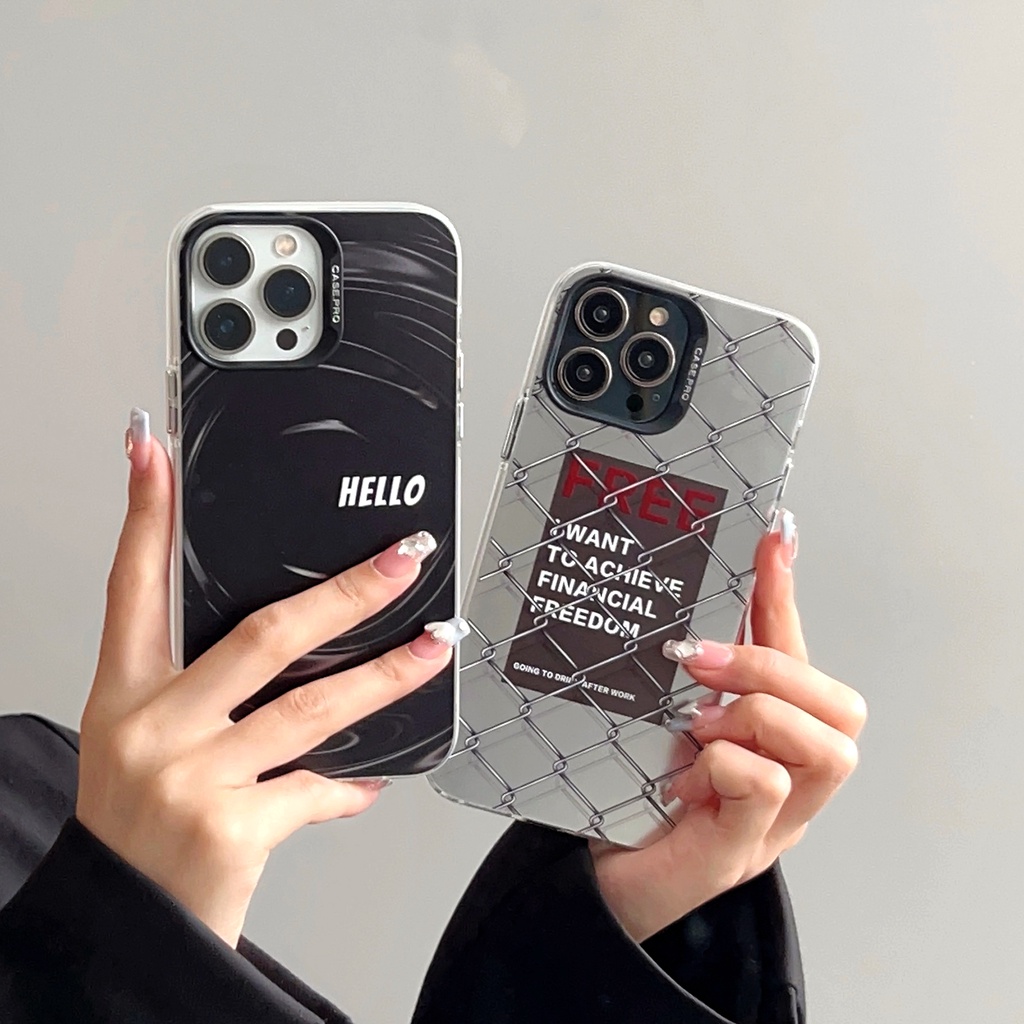 Ốp Điện Thoại TPU Chống Sốc Mạ Bạc Thời Trang Cho IPhone 14 13 12 11 Pro Max