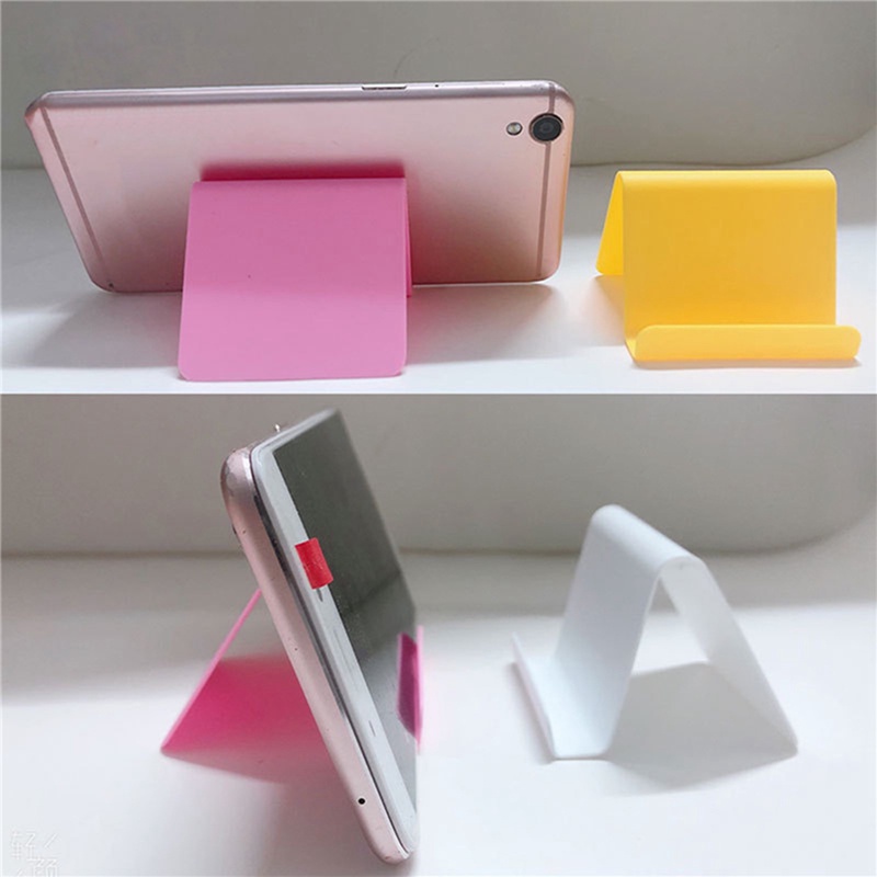 Giá Đỡ Điện Thoại Mini Để Bàn Màu Sắc Ngọt Ngào Tiện Dụng Cho IPhone Samsung Xiaomi Huawei