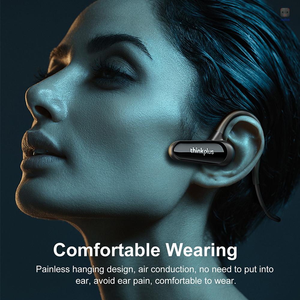 Tai Nghe Không Dây Bluetooth 5.0 Móc Vành Tai Chống Thấm Nước IPX7 Chuyên Dụng Cho Lenovo XE06