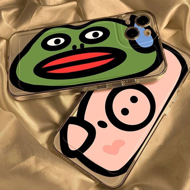 ✅Ốp Điện Thoại Silicon Trong Suốt Thời Thượng Cho Iphone 8p7 promaxins14iPhone12 13xrx Apple CFLX