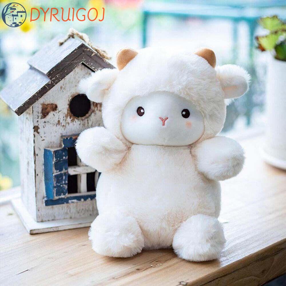 Cừu Nhồi Bông Mềm Mại Trang Trí Bàn Làm Việc