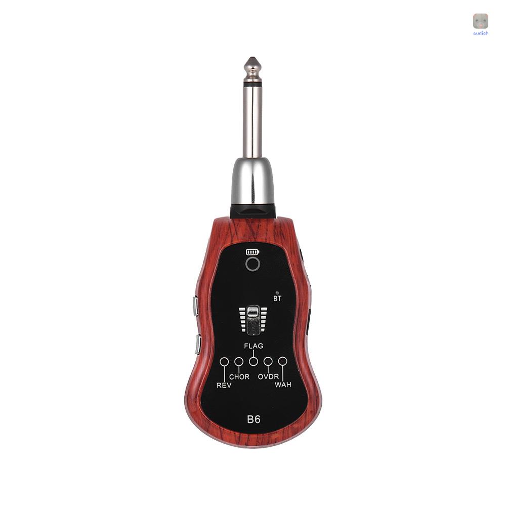 Thiết Bị Tạo Hiệu Ứng Đàn Guitar Di Động Với Pin Lithium 5 Hiệu Ứng (Reverb / Chorus / Flanger / Overdrive / Wow Wah) Với Phích Cắm 6.35mm