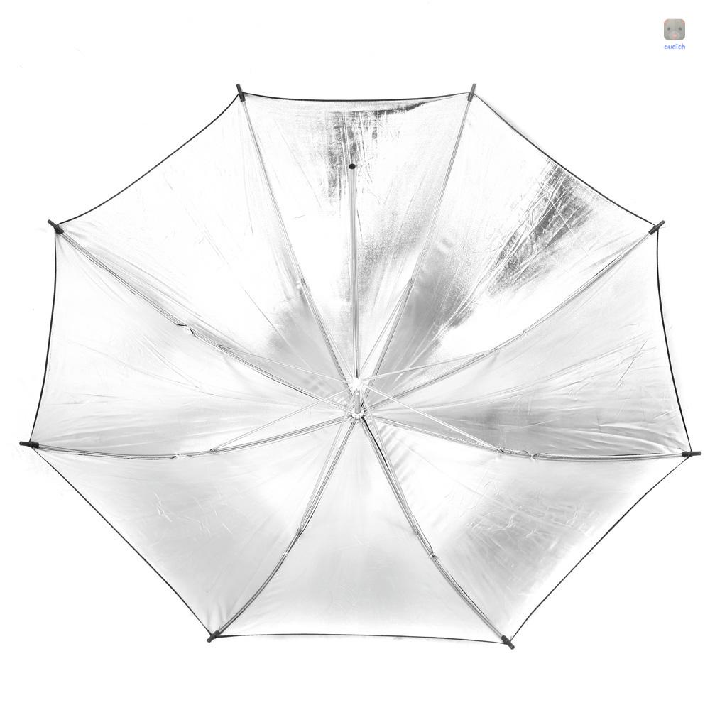 Dù Màu Đen Bạc Phản Quang 83cm 33in 83cm Chuyên Dụng Cho Studio Chụp Ảnh