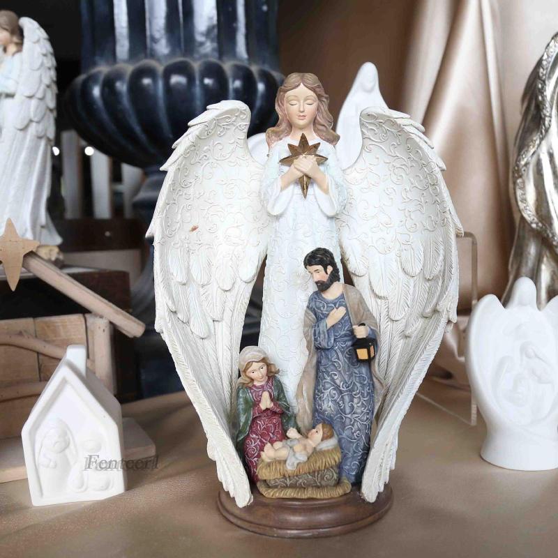 [Fenteer1] Mô Hình Tượng Gia Đình Thần Tài Trang Trí Bàn Tiệc Cưới