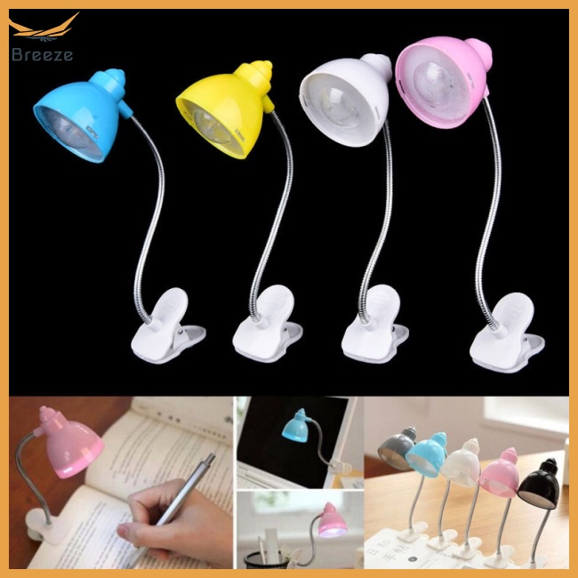 Đèn LED Mini Có Kẹp Điều Chỉnh Được Bảo Vệ Mắt Đọc Sách