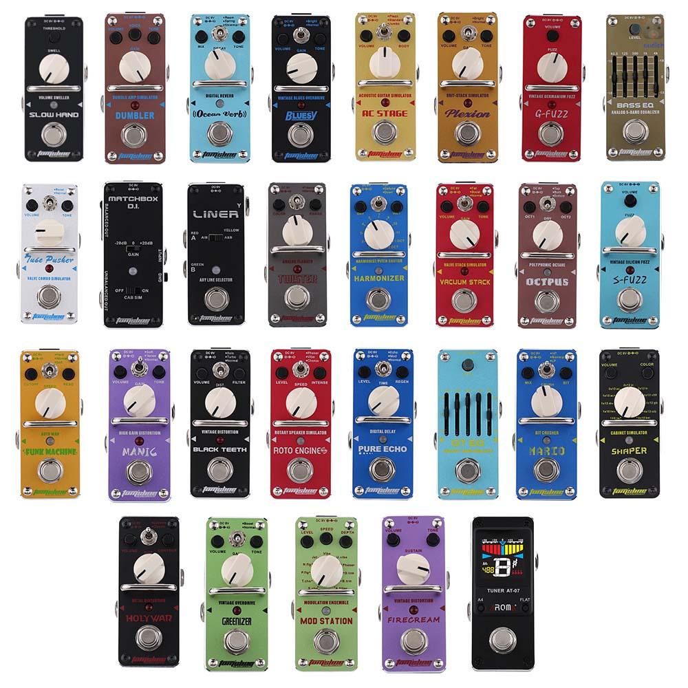 Bàn Đạp Hiệu Ứng Đàn Guitar Điện AROMA AMS-3 Hiệu Ứng Đơn Mini