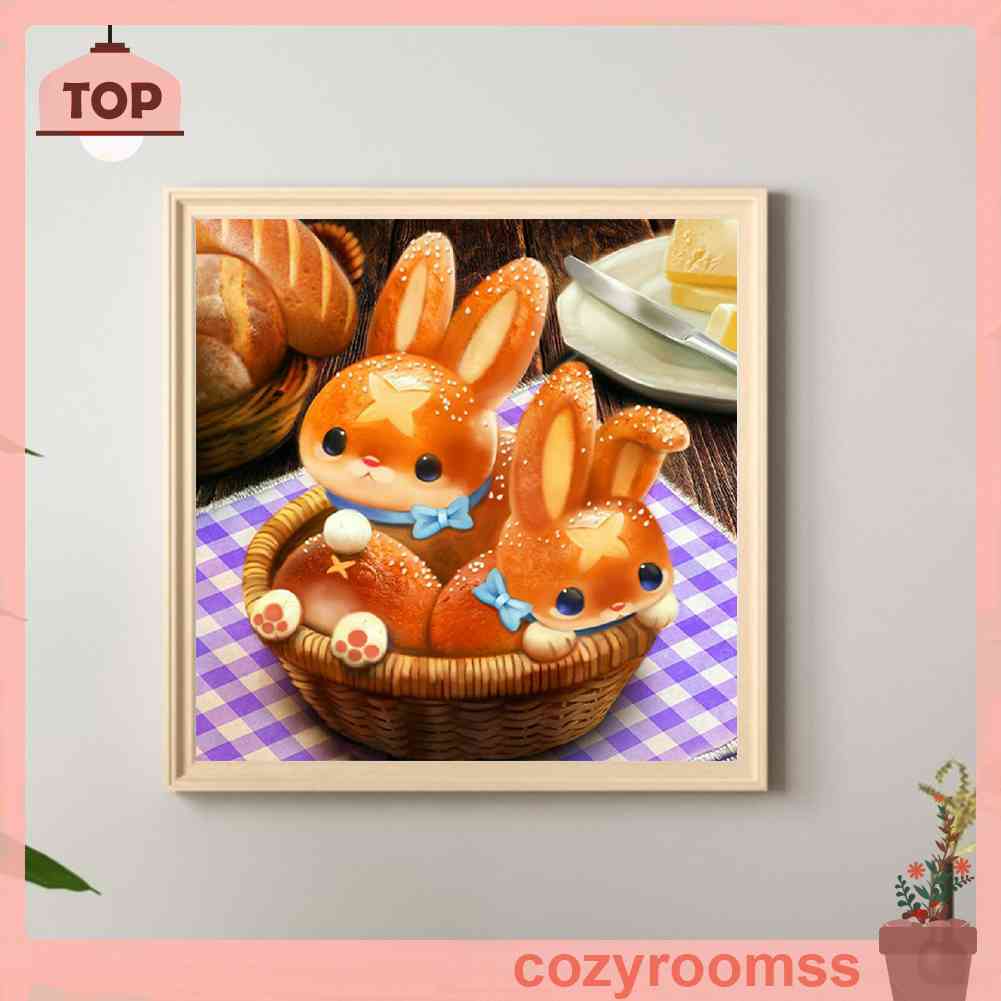 Tranh Đính Đá Kim Cương Toàn Bộ 5D DIY Hình Vẽ Động Vật