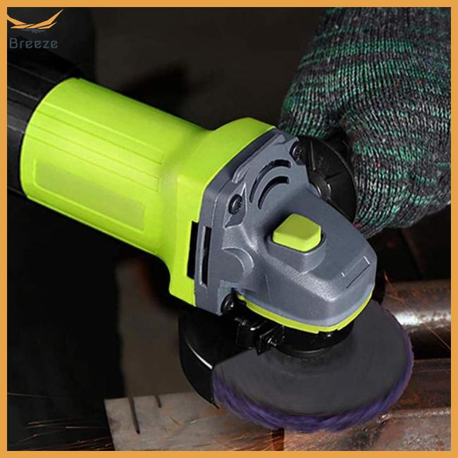 Set 3 Đĩa Chà Nhám 4-1 / 2 &quot;X 7 / 8&quot; Màu Đen / Xanh Dương / Tím Cho Máy Mài Góc