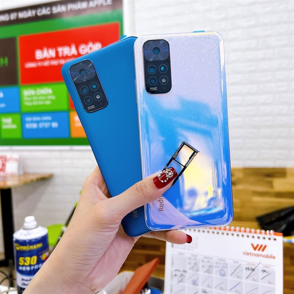 Bộ vỏ Xiaomi Redmi Note 11 4G zin mấu máy chuẩn  hàng như hình.