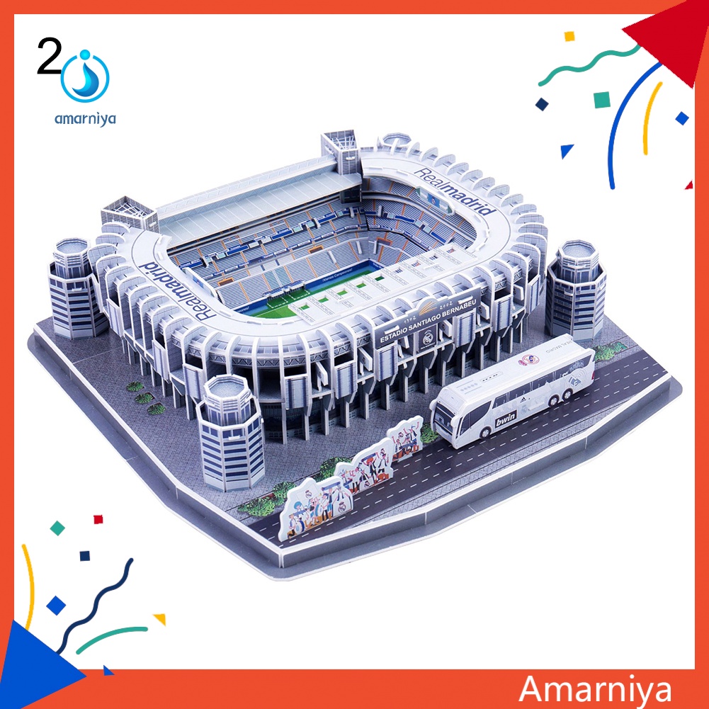 Bộ Xếp Hình Sân Vận Động 3D Cho Bé