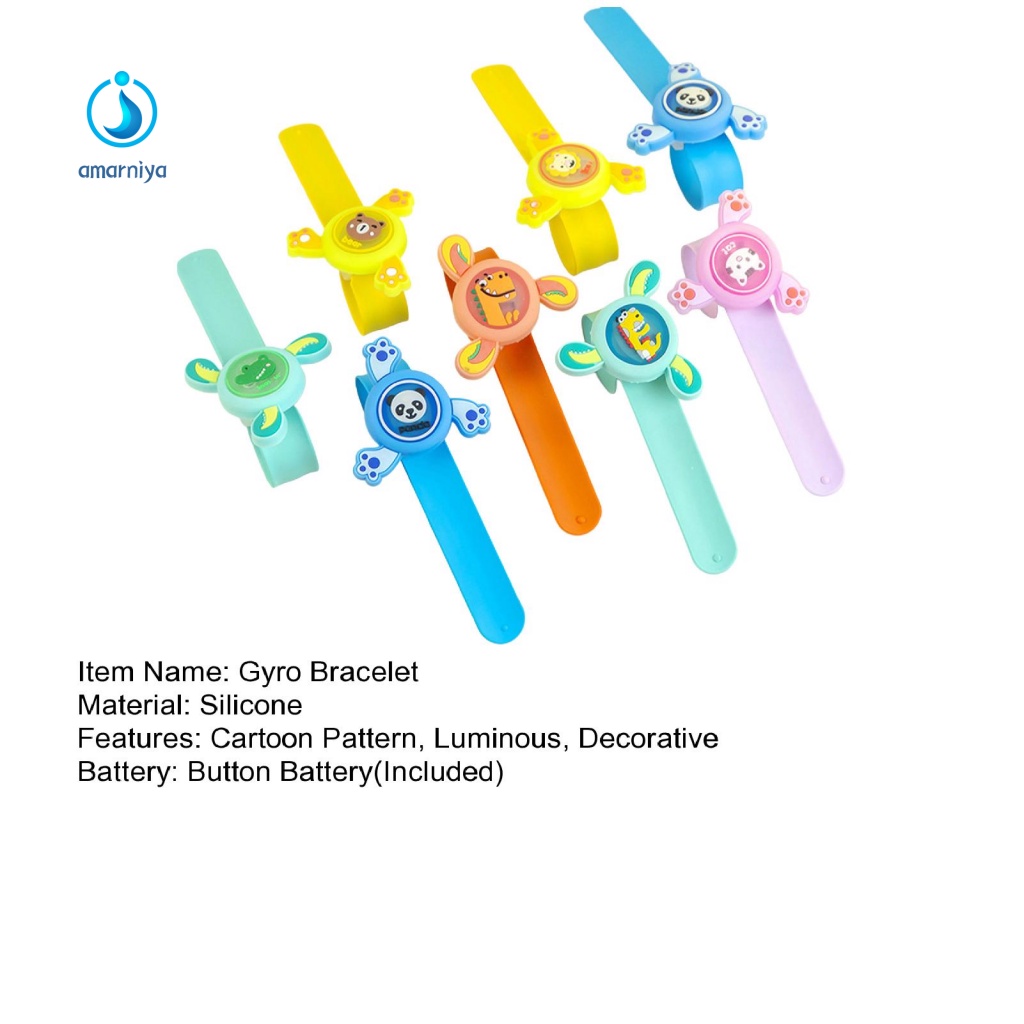 Vòng Tay Đồ Chơi Silicone Có Đèn Led Dành Cho Trẻ Em