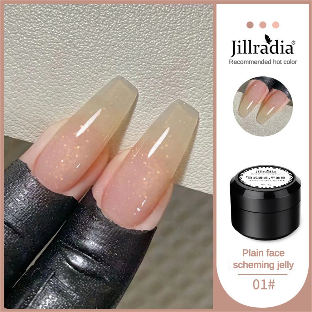 Sơn Móng Tay Gel Uv Thạch Annies Sơn Móng Tay Dạng Gel Hiệu CHARZIEG Màu Trắng Thời Trang Xuân Hè Không Dùng Keo Dán