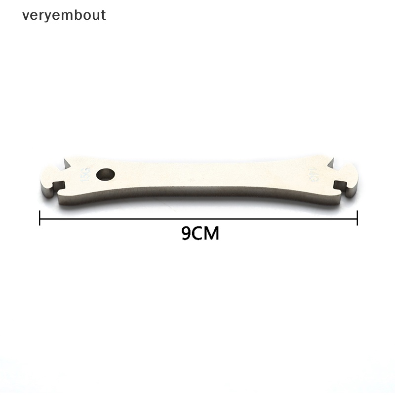 Cờ Lê Bằng Thép Không Gỉ Sửa Chữa Căm Xe Đạp Tiện Dụng