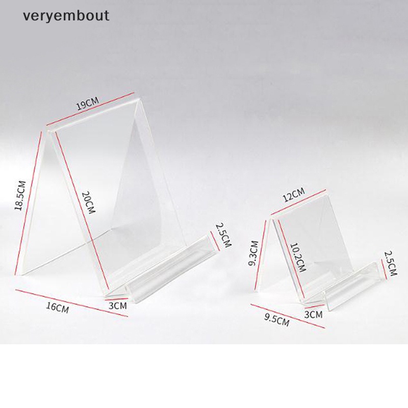 Giá Đỡ Trưng Bày Sách Bằng Acrylic Tiện Dụng