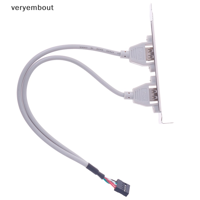 1 Bảng Mạch Mở Rộng 2 Cổng USB 2.0 Sang Bo Mạch Chủ USB