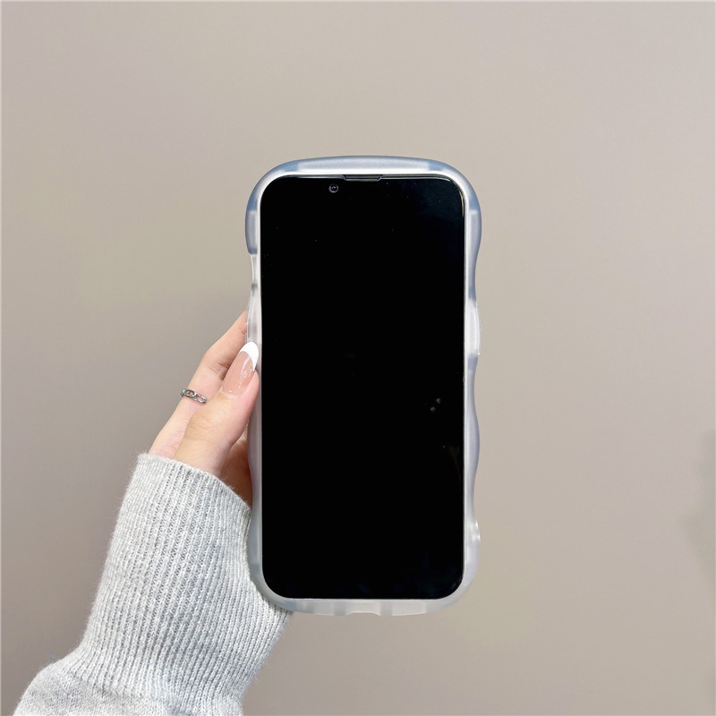 Ốp Điện Thoại Mềm Chống Sốc Màu Gradient Cho iPhone 14 Plus 13 12 11 Pro Max