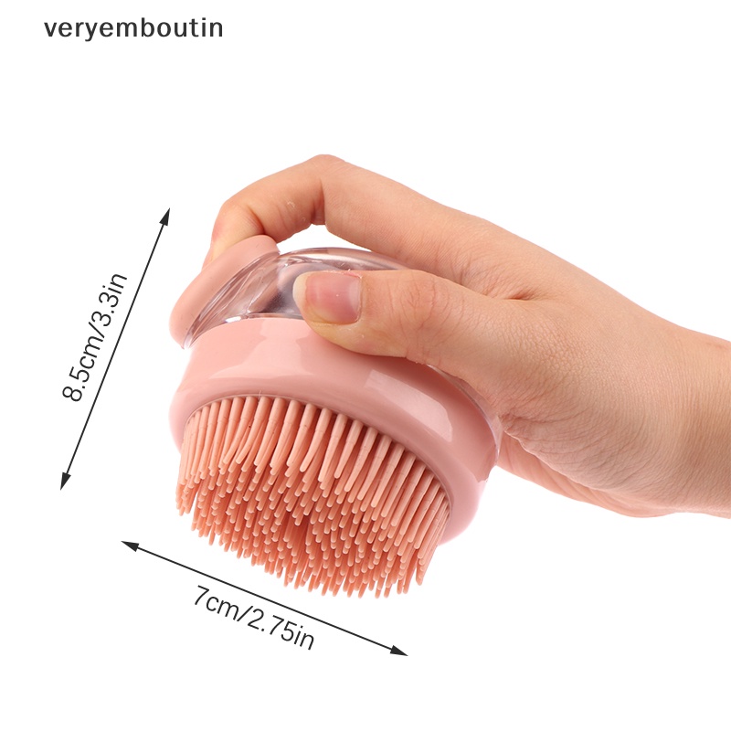 Bàn Chải Silicone Massage Cơ Thể Khi Tắm