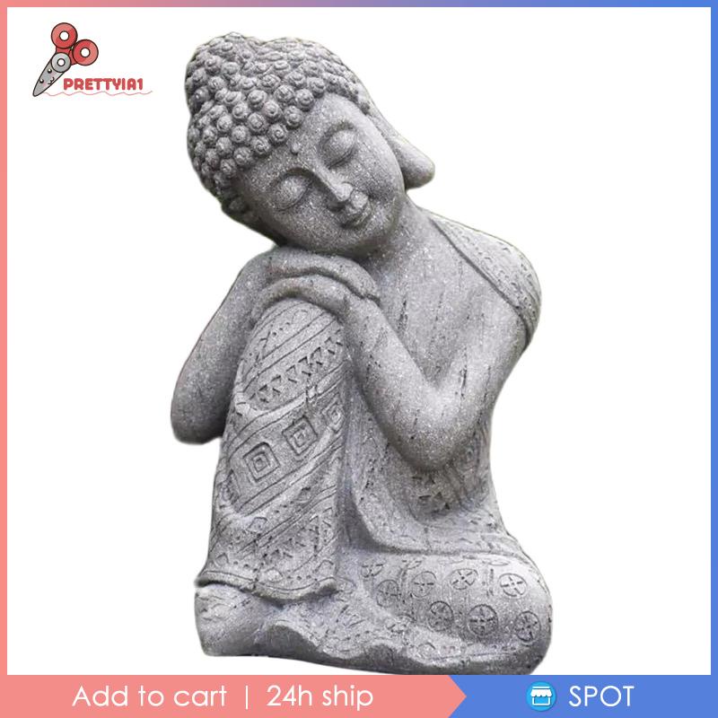 Mô Hình Tượng Phật Thái Lan Ngồi Văn Phòng / Nội Thất Để Bàn Trang Trí