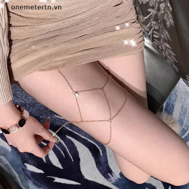 Chuỗi Dây Tua Rua Đeo Đùi Nhiều Lớp Co Giãn Có Thể Điều Chỉnh Phong Cách Quyến Rũ Cho Nữ