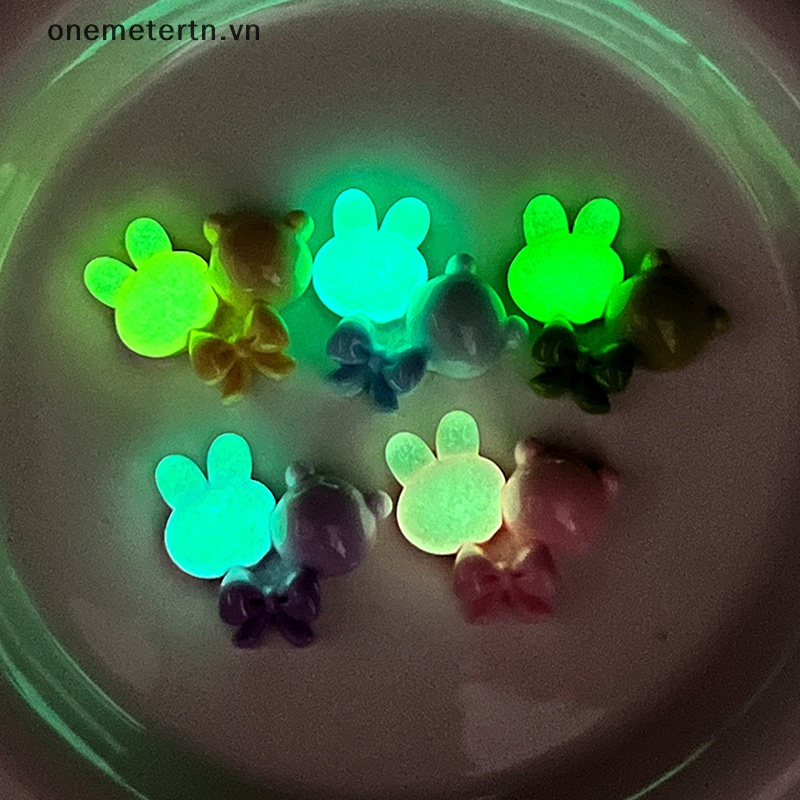 Bong Bóng Resin Mini Phát Sáng Dùng Trang Trí Bảng Điều Khiển Xe Hơi / Điện Thoại DIY