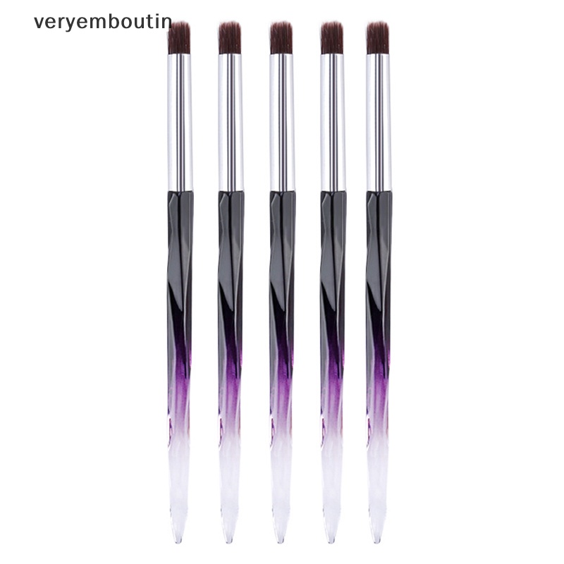 Cọ Vẽ Móng Nghệ Thuật Bằng Acrylic Màu Gradient