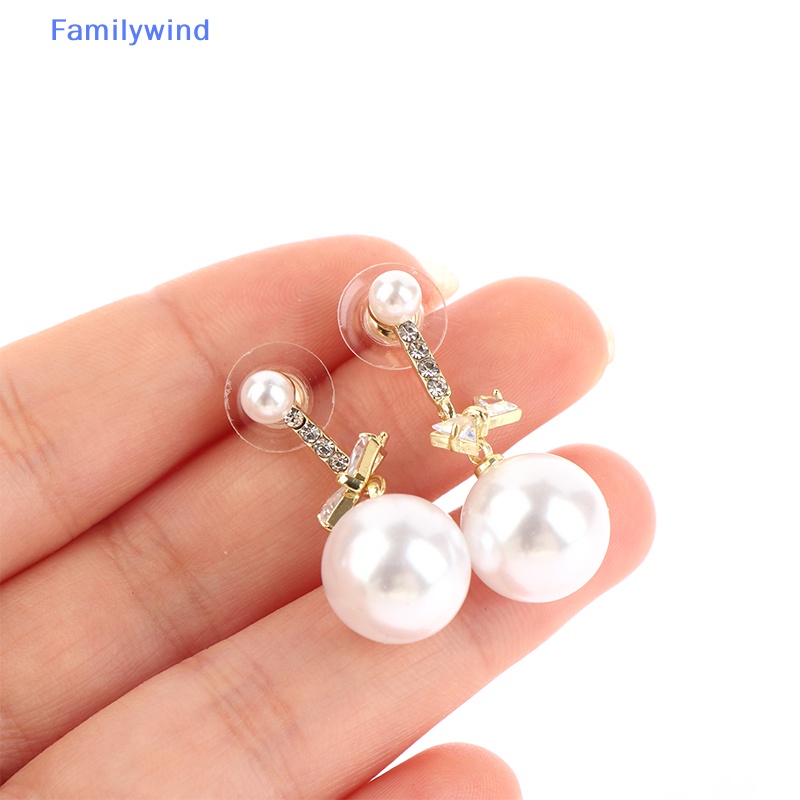 Bông Tai Hình Nơ Đen Đính Pha Lê Thời Trang S925