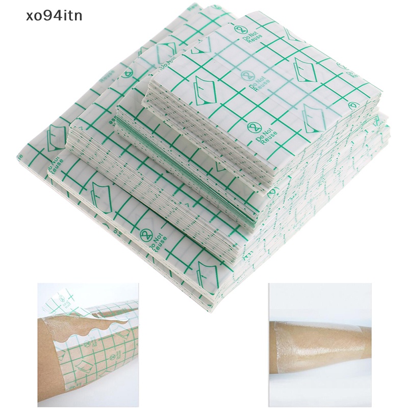 Bộ 100 Băng Keo PU Dán Cố Định Vết Thương Chống Thấm Nước