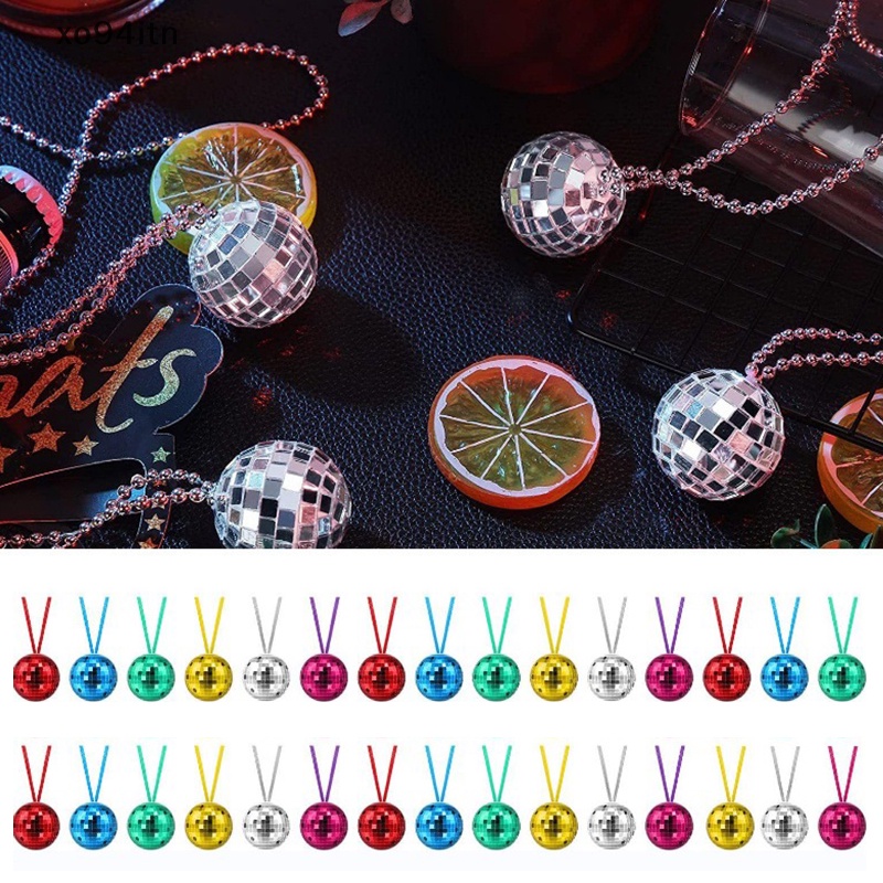 Vòng cổ Mặt Quả Cầu Disco 1 Cái
