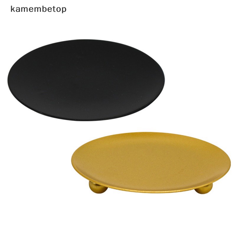 Beto Dĩa Kim Loại Mạ Trụ Đựng Cột Thơm Cho Tiệc Cưới / Lễ Hội