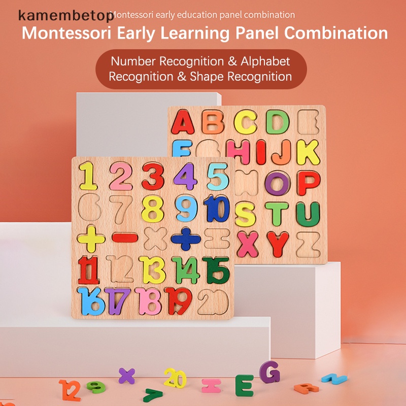 Bộ Đồ Chơi Ghép Hình Chữ Cái Và Số Cho Bé