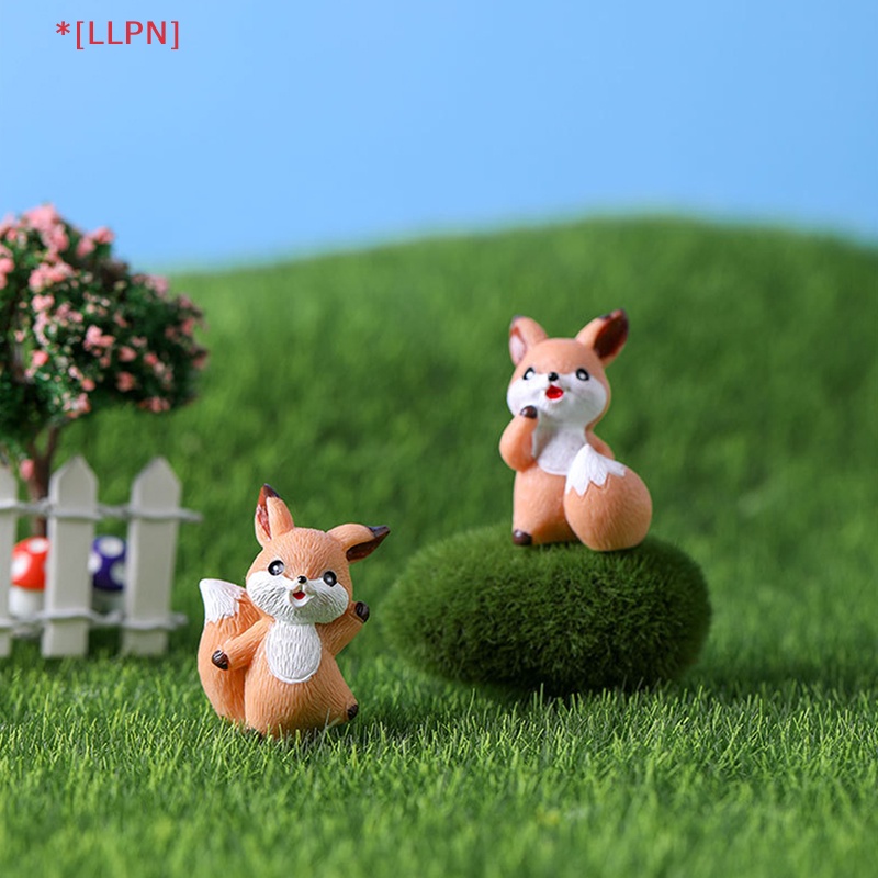 1 Chú Cáo Hoạt Hình Nhỏ Xinh Để Bàn Trang Trí