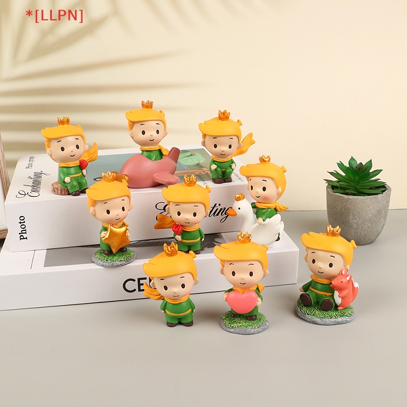 1 Tượng Hoàng Tử Bé Nhỏ Dễ Thương Bằng Nhựa Resin Thủ Công Để Bàn Trang Trí Nhà Cửa / Xe Hơi