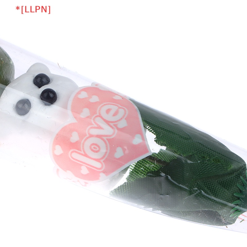 Set 5 Xà Phòng Hình Gấu Bằng Vải Nỉ Làm Quà Tặng DIY