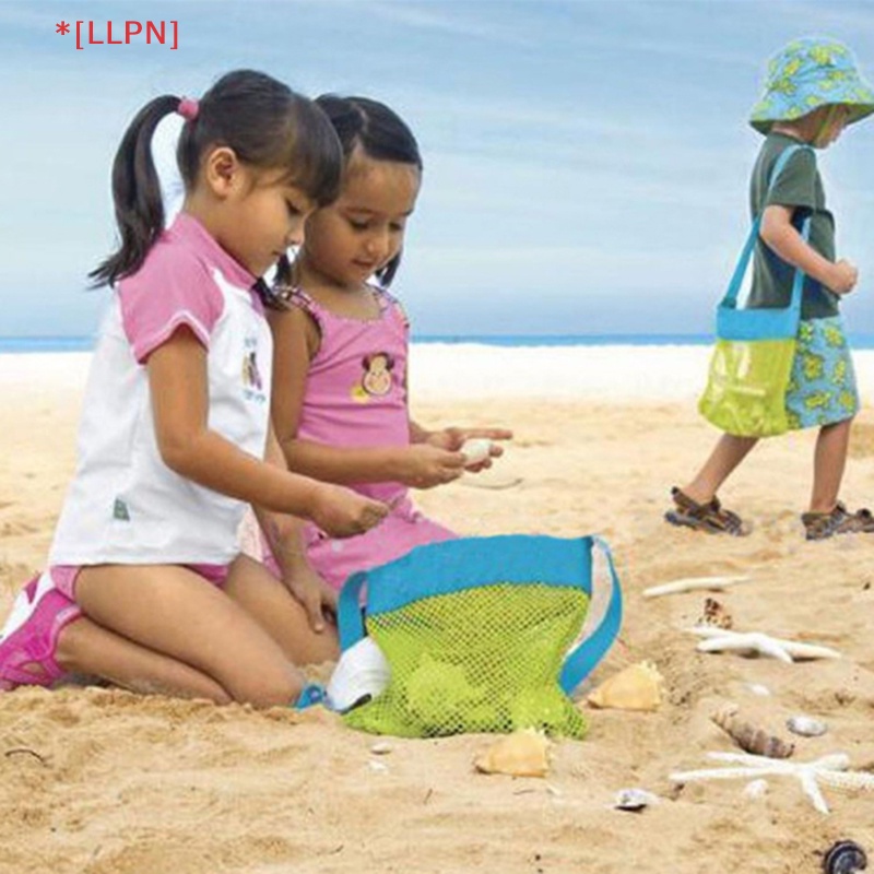 Túi Lưới Đựng Đồ Chơi Đi Biển Cho Bé
