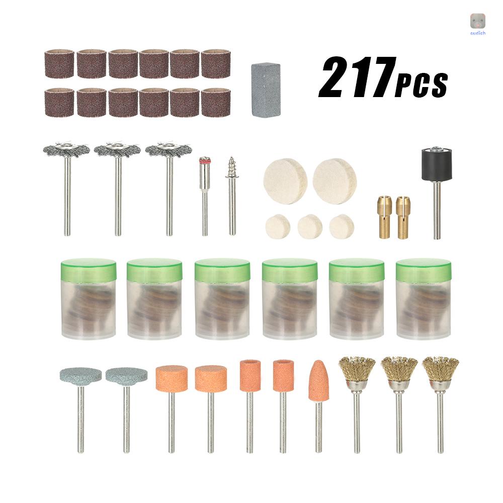 Bộ 217 Phụ Kiện Máy Mài 1 / 8-inch Chất Lượng Cao